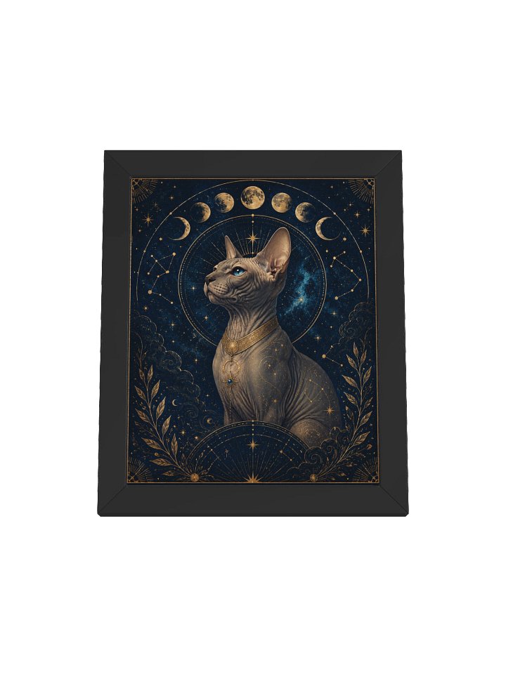 Celestial Sphynx Cat Portrait product image (1)