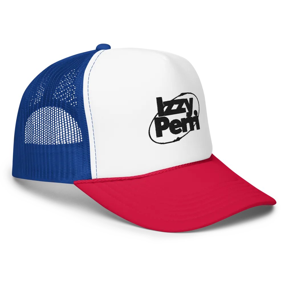 IZZY PERRI NOSTALGIA LOGO TRUCKER HAT product image (11)