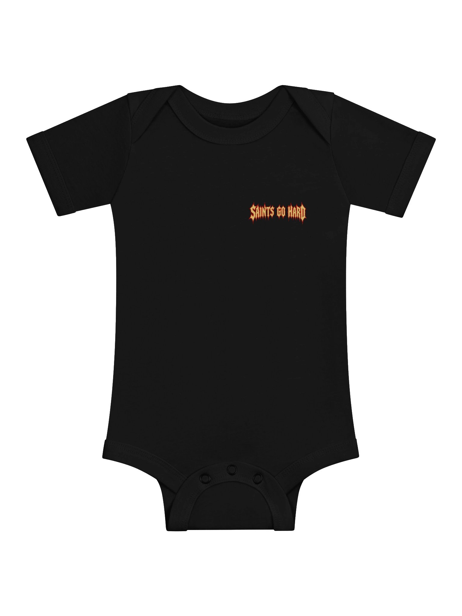 Saints Go Hard Baby Onesie product image (1)