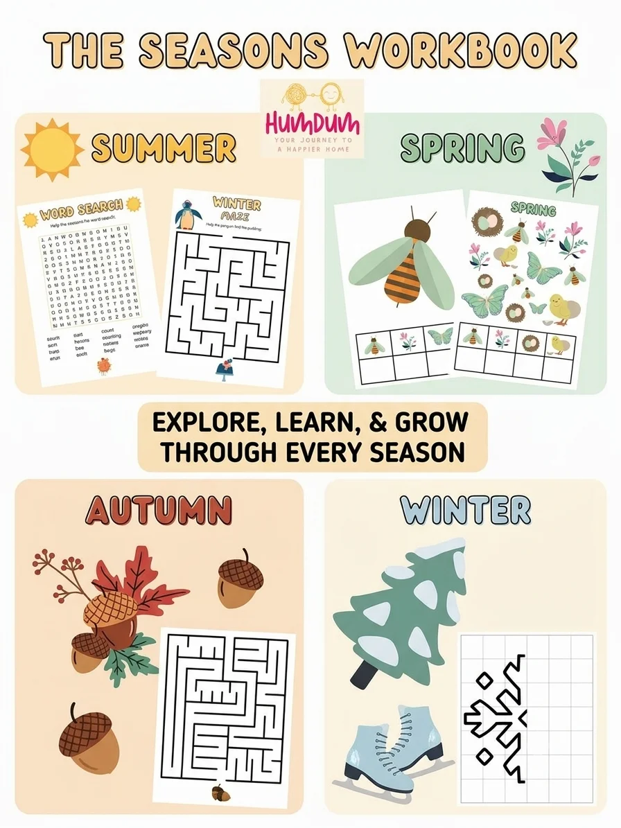 The Seasons Workbook: A Full Year of Learning & Fun! product image (2)