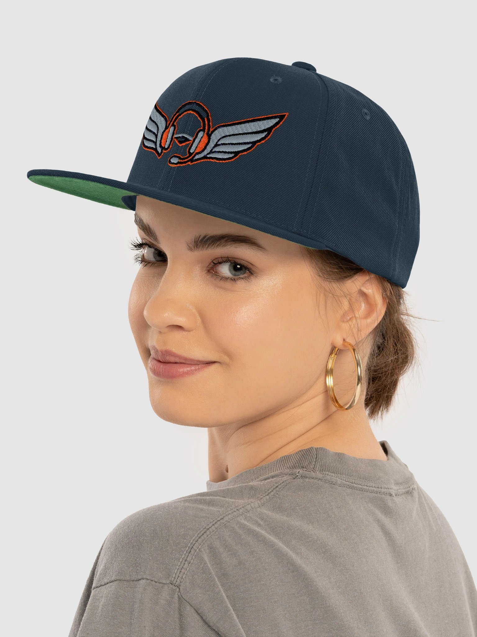 Winged Emblem Snapback Cap product image (5)