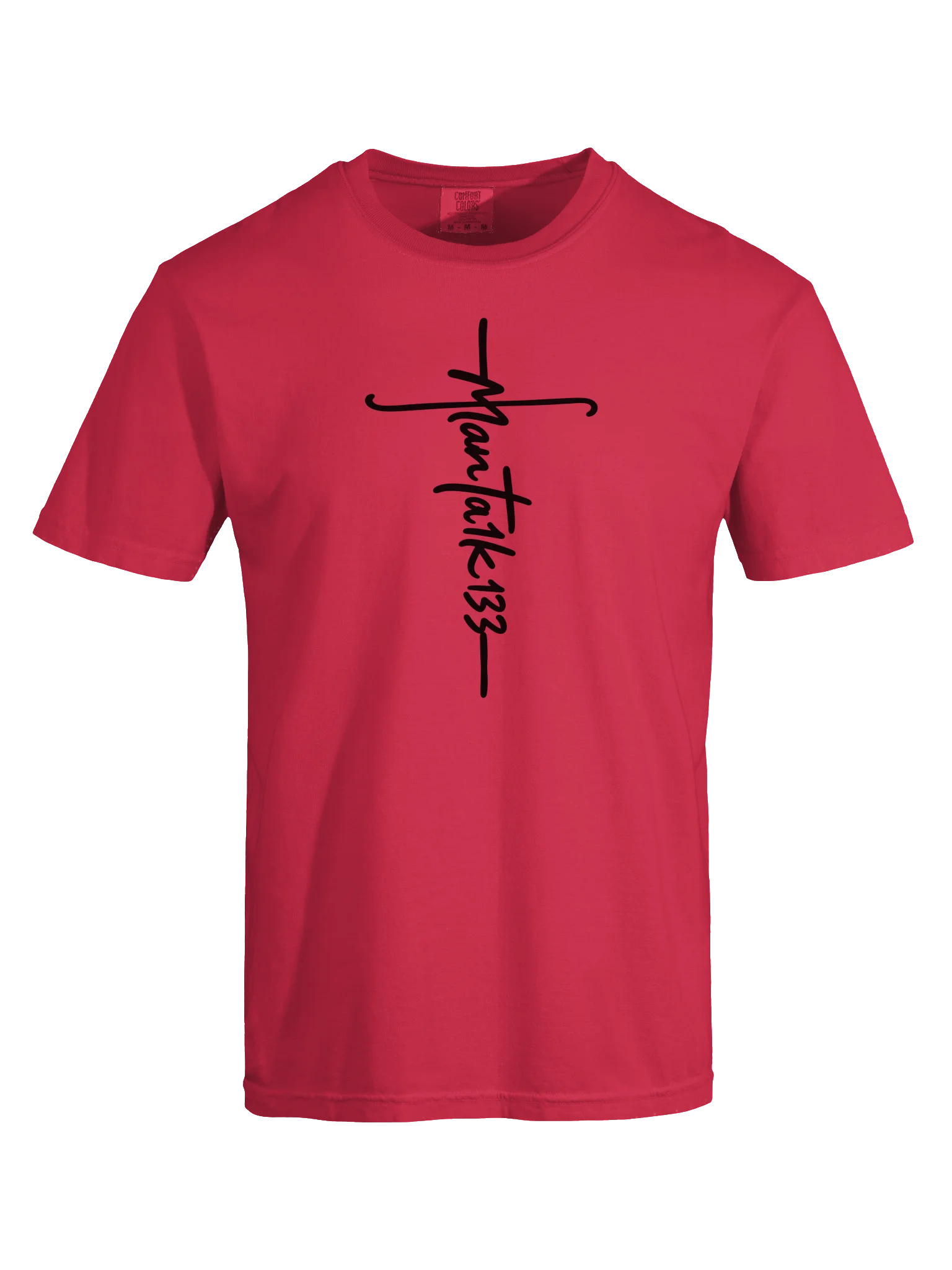 Man Ta1k 133 CROSSOVER T-Shirt — Built on Faith. United by Purpose. product image (105)