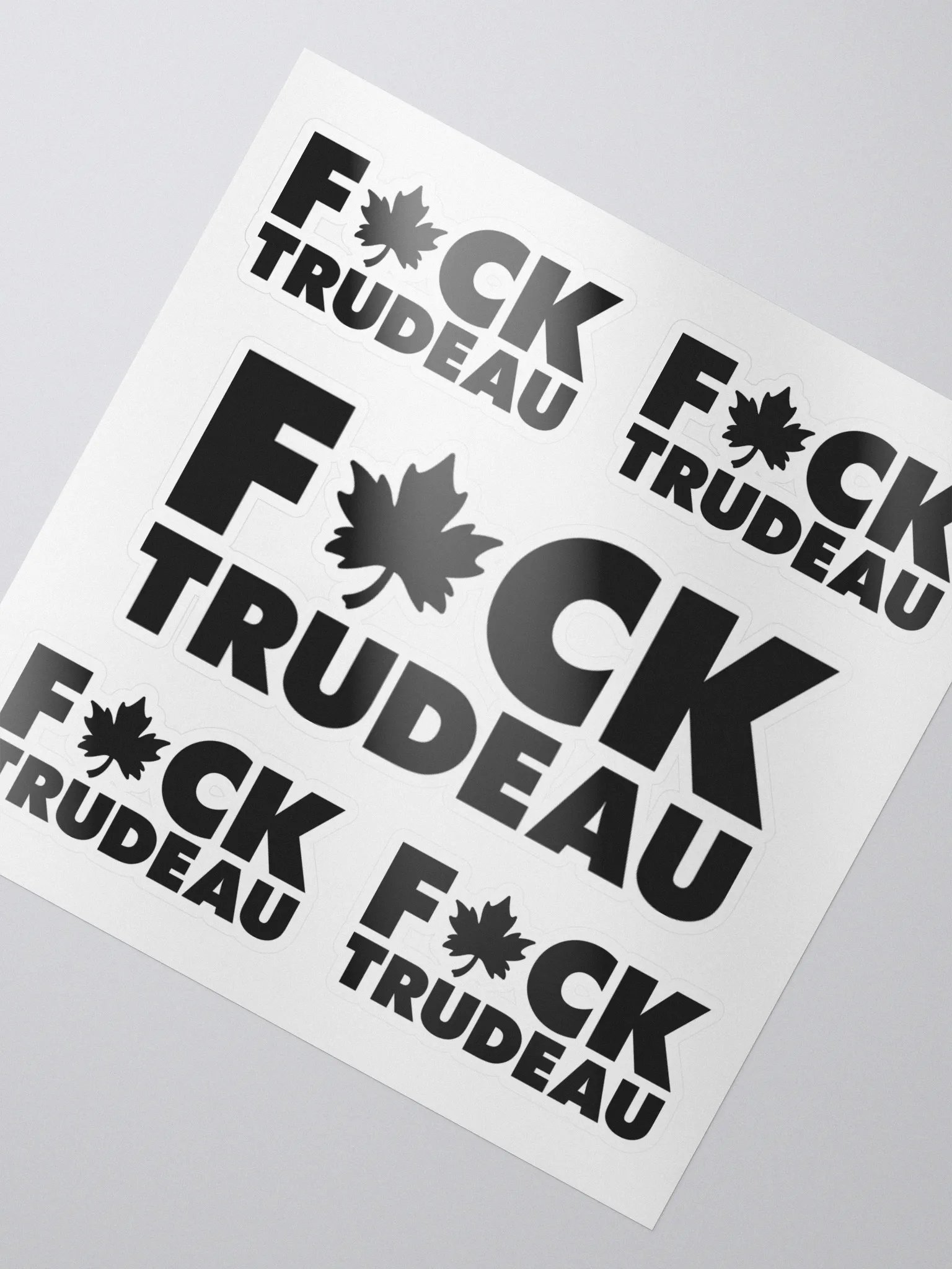Trudeau Premium Stickers product image (2)
