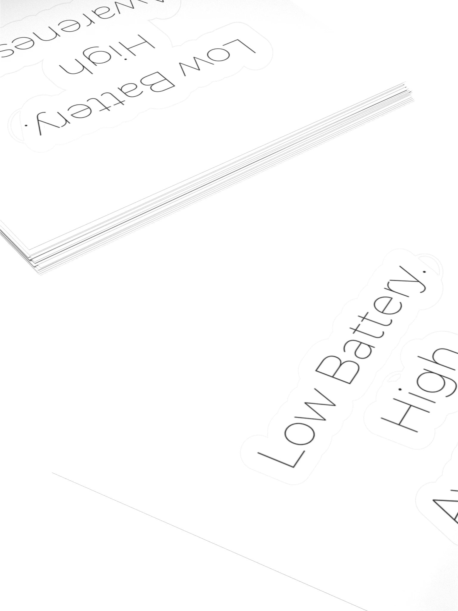 Low Battery. High Awareness. product image (4)