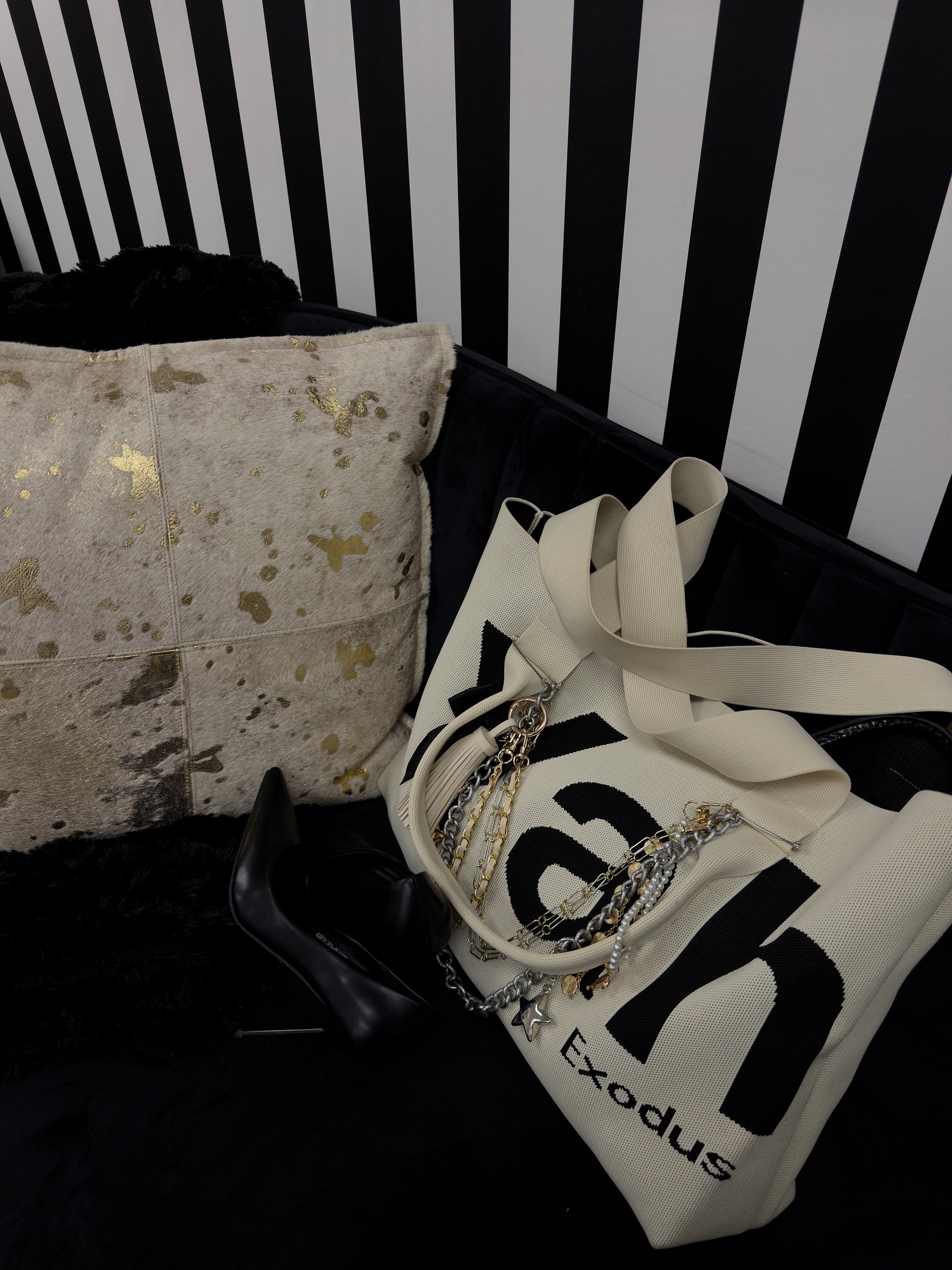 Chocolate Brown Yahweh Tote Bag With Scripture product image (3)
