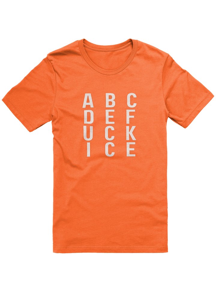 ABCDE FUCK ICE Tee product image (3)