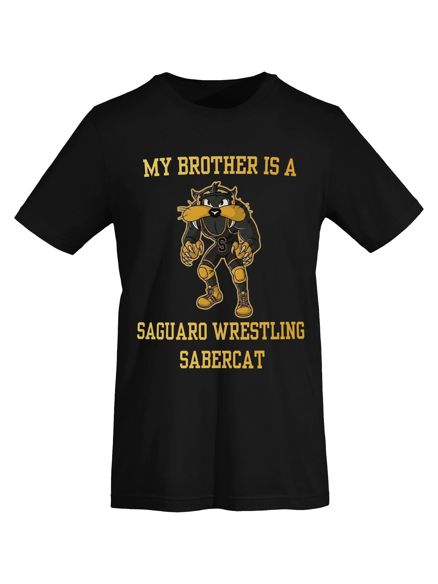 My Brother Is a Saguaro Wrestling Sabercat Tee product image (33)