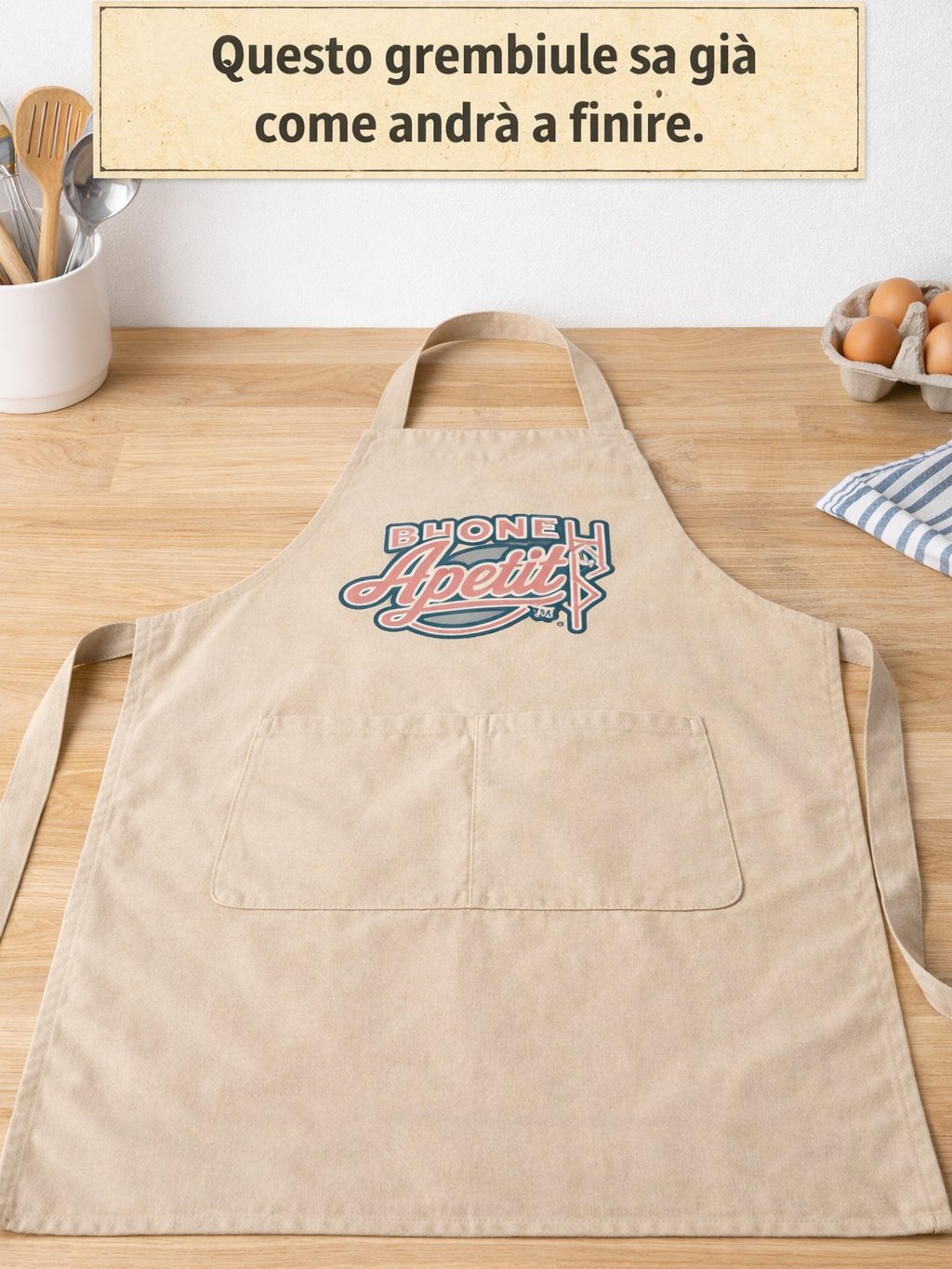 Grembiule BHONE APETIT™ – Edizione “Che Pasticcione Bob!” product image (2)