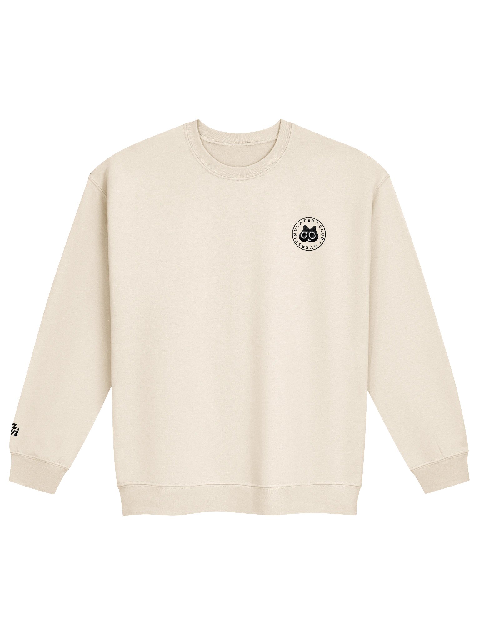 "Overstimulated Club" Pacha Embroidered Sweater product image (1)