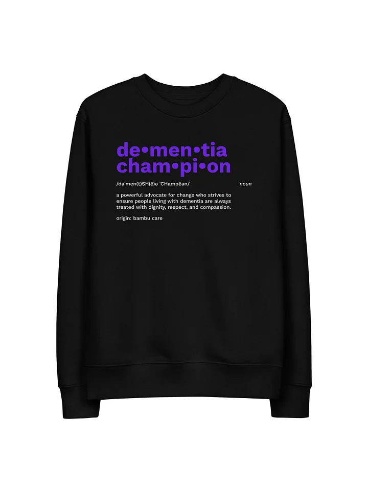 Dementia Champion Sweater - Black product image (1)