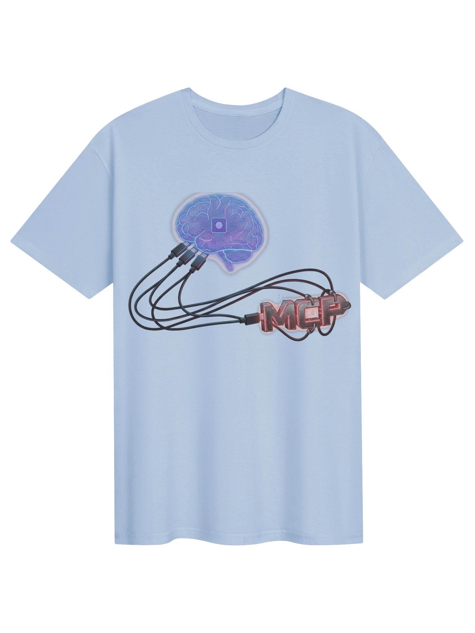 BRAIN TO MCP | AI Native Cognition Interface & Developer System T-Shirt product image (4)