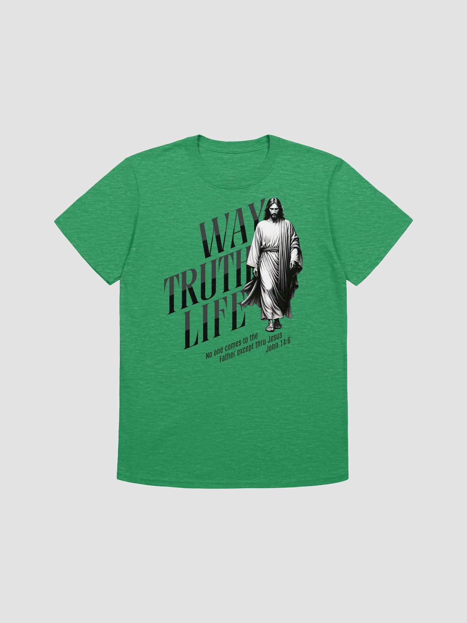 Way Truth Life T-shirt Green product image (1)