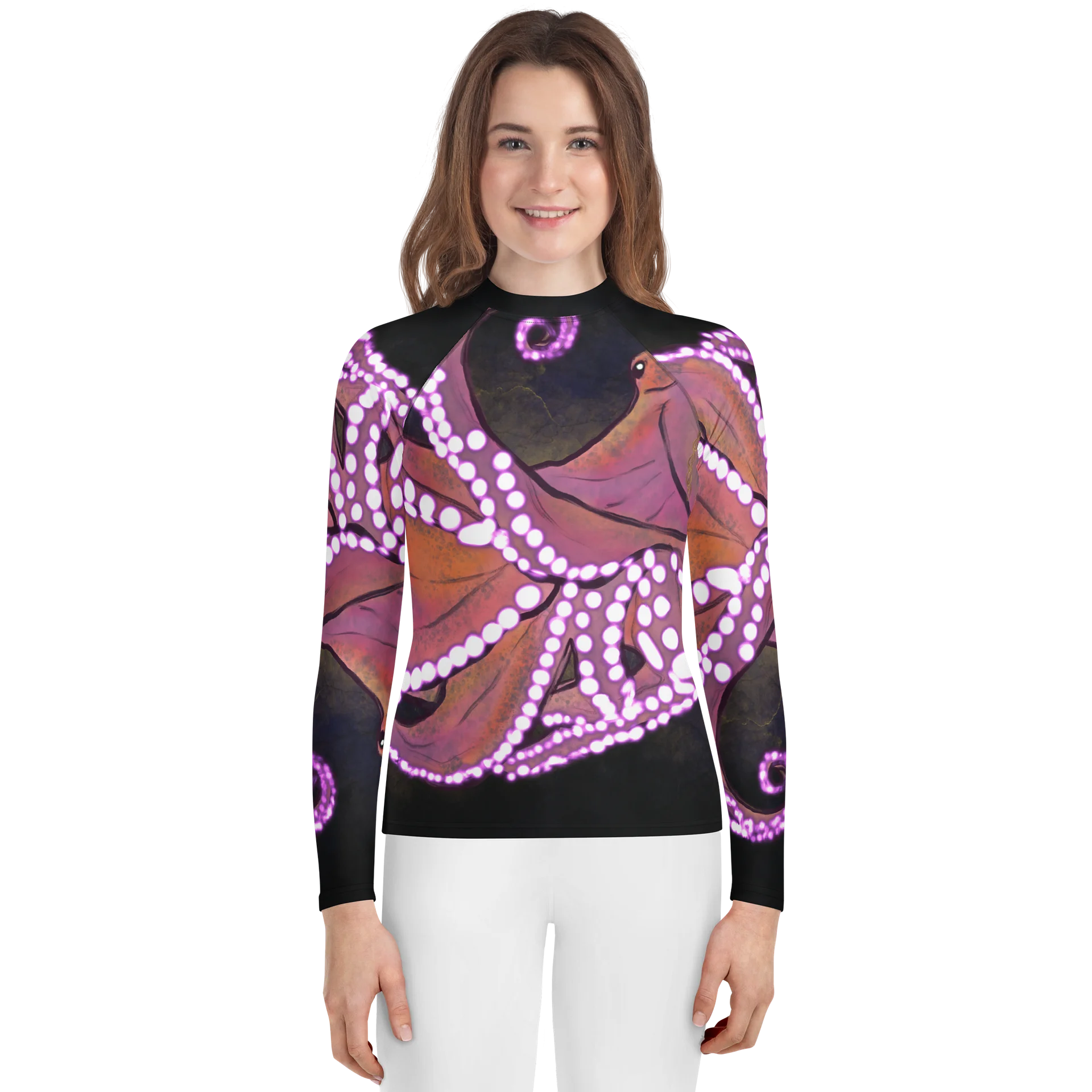 The Tinkerer — Youth Octopus Rash Guard product image (1)