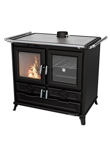 Thermorossi Klara Black Wood Cook Stove product image (2)