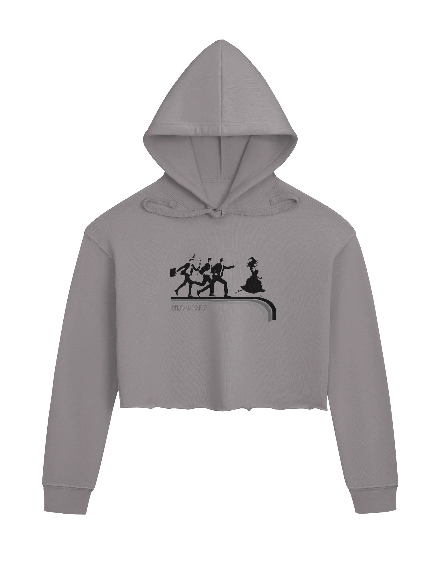 Who's Worried Cropped Hoodie product image (1)