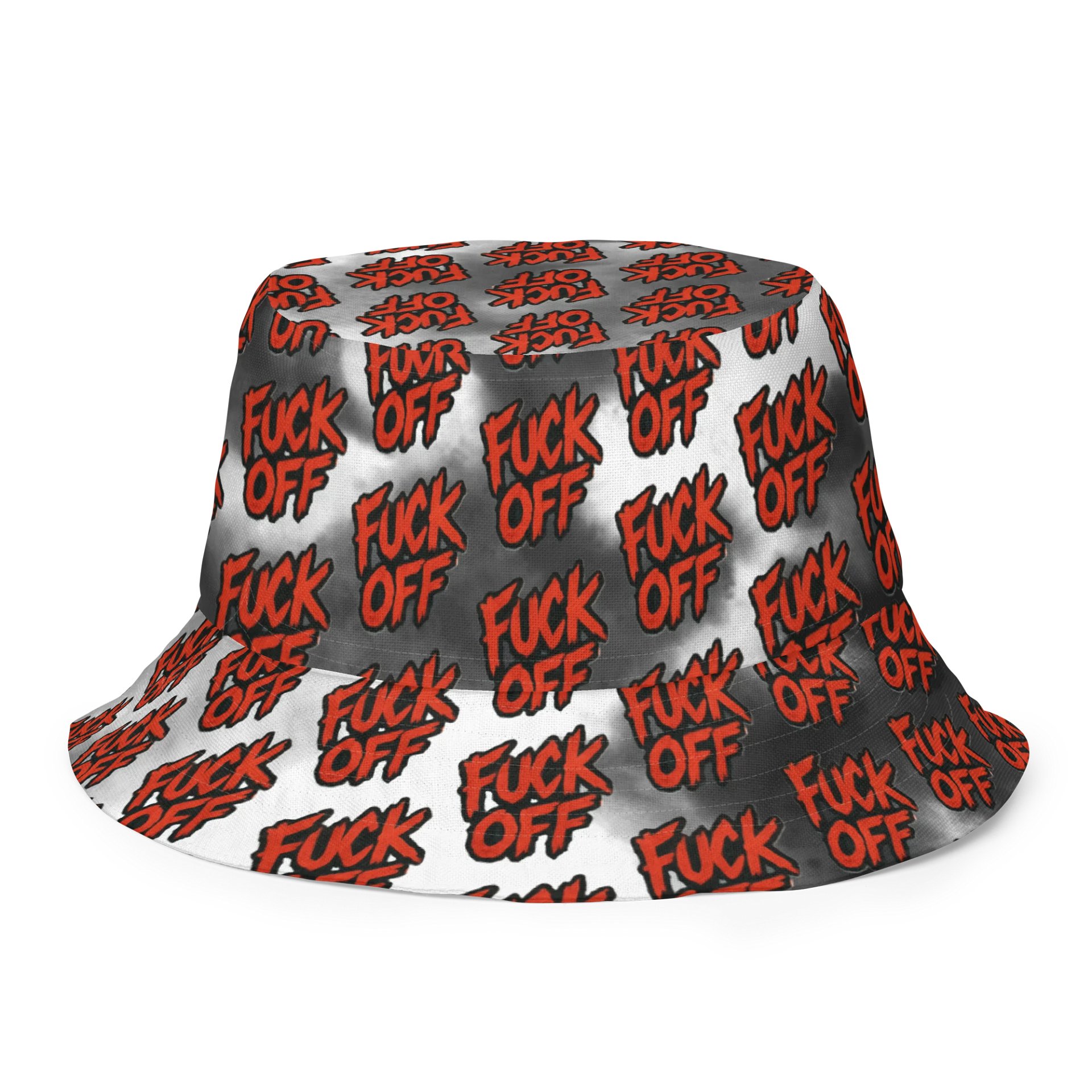 Smoke & Shadows FU Reversible Bucket Hat product image (8)