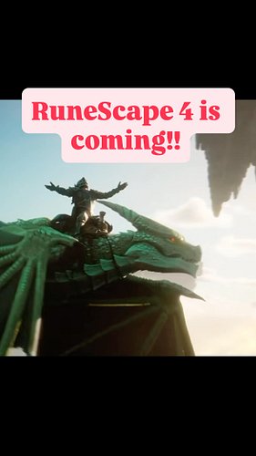 RuneScape 4 is coming…and yes it’s an MMO 👏🏻 take a look at the trailer!!

HUUUUGE news from Runefest this weekend and I am b...