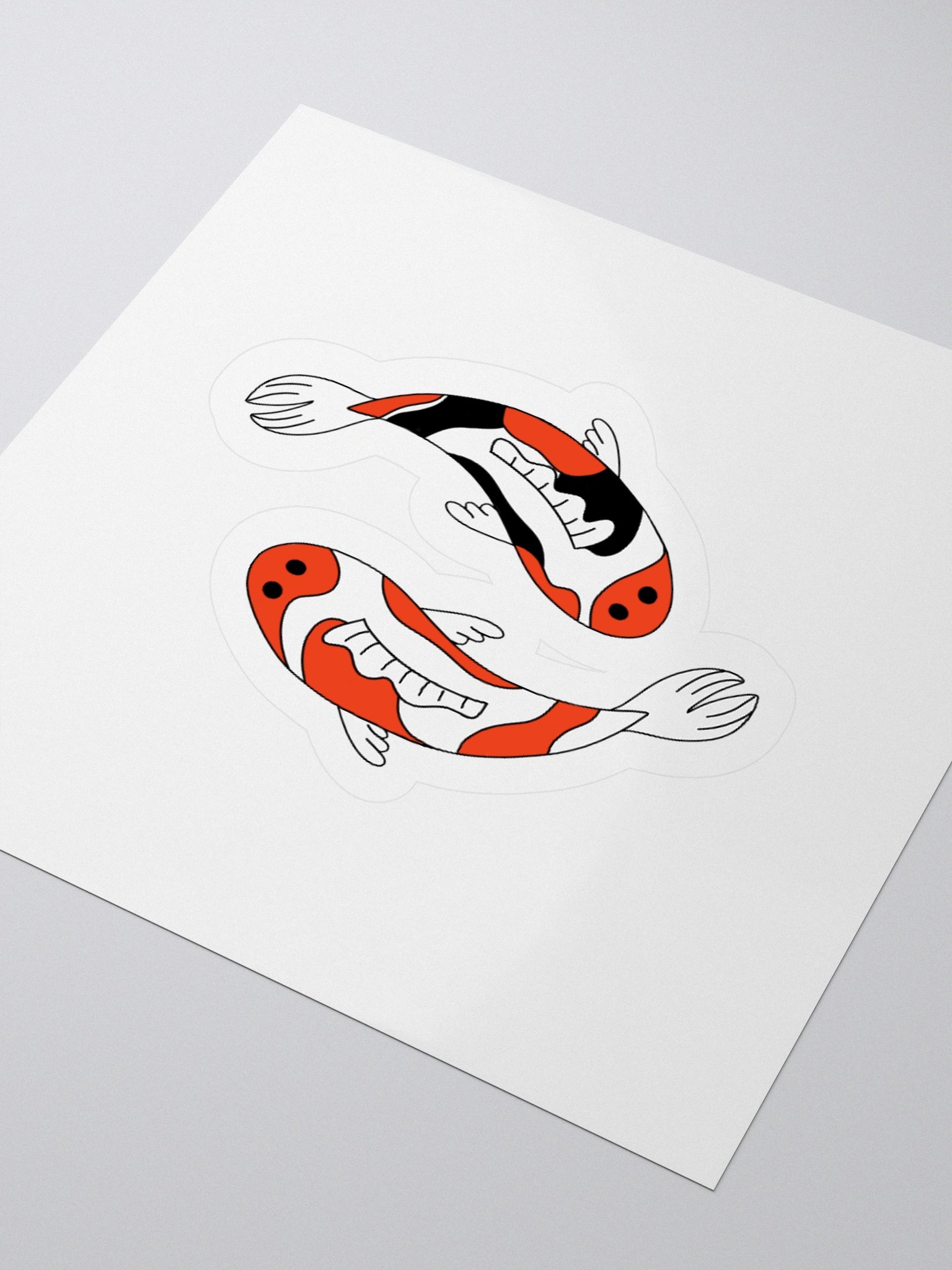 Koi Fish Sticker product image (3)
