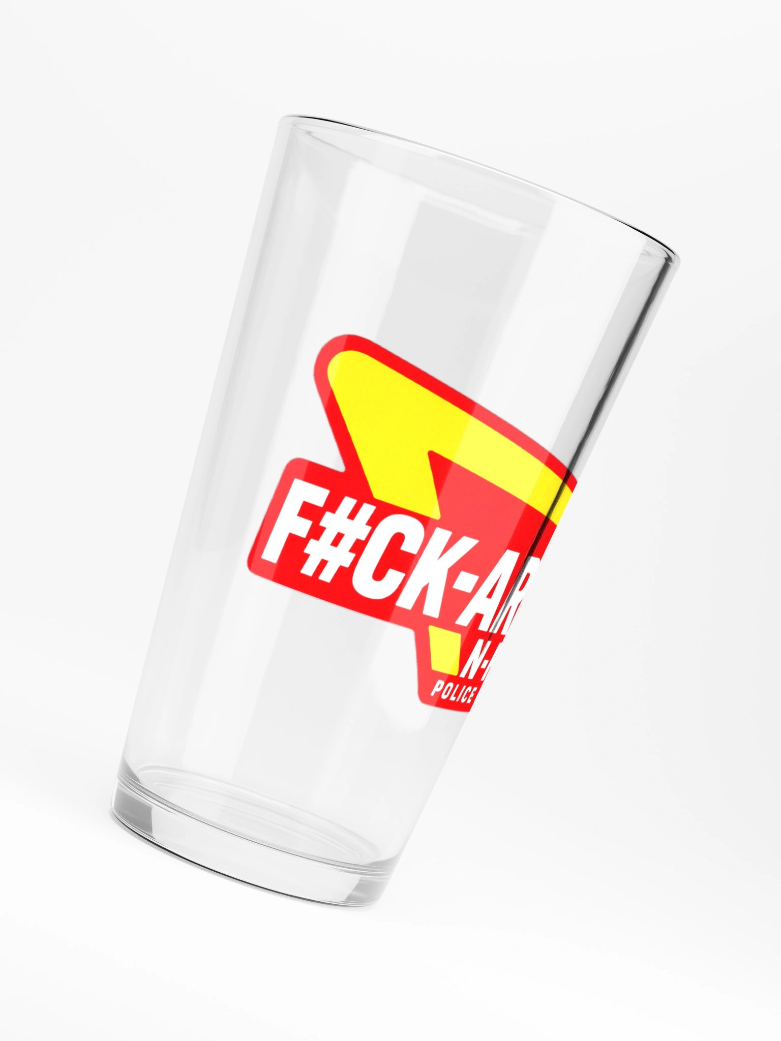 FAFO Police Chase Network Pint Glass product image (6)