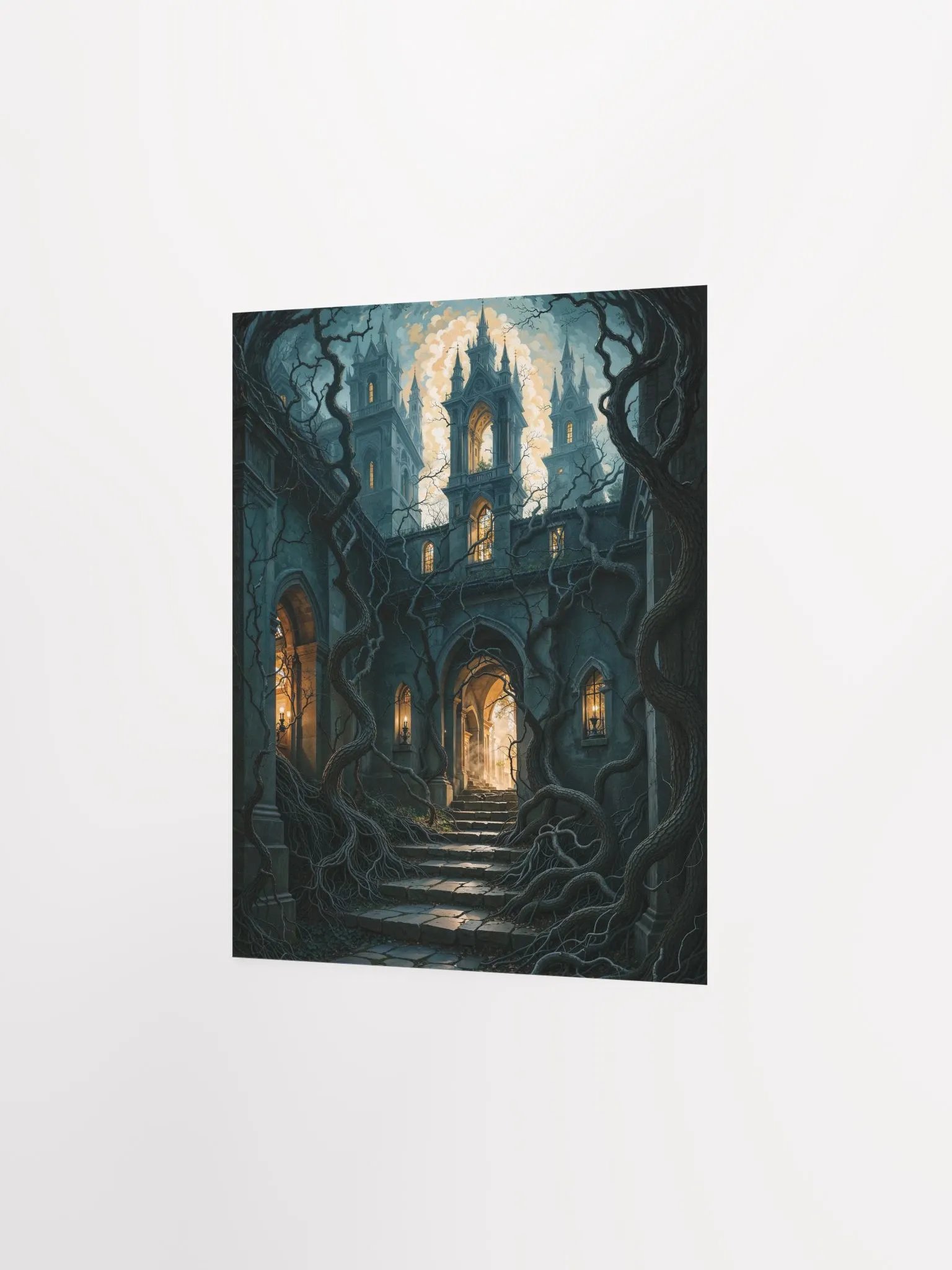 Moonlit Gothic Castle Poster product image (11)