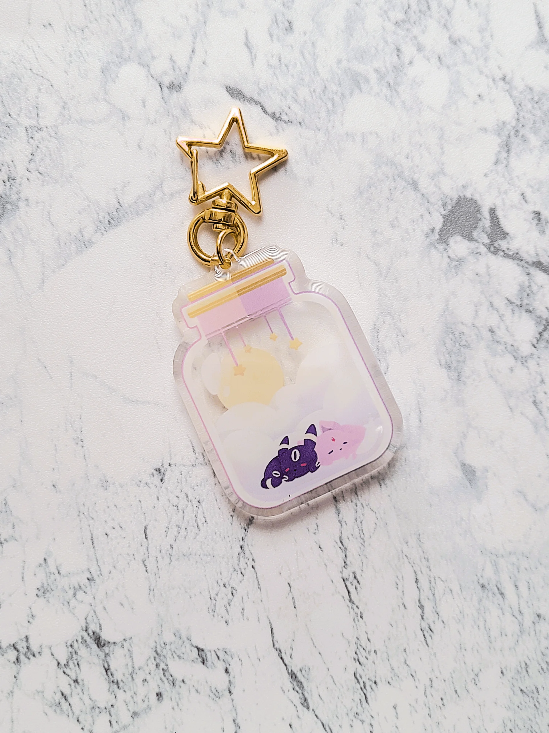 Charms | Espeon x Umbreon Jar Charm product image (1)