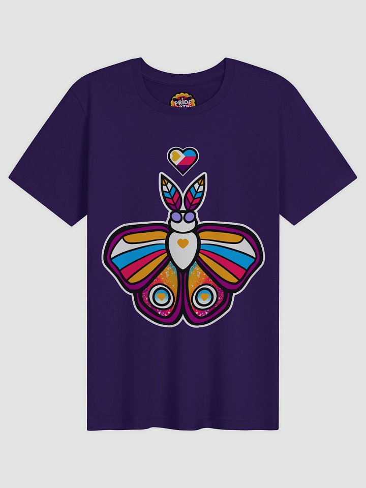 № 11 | POLYAMORY PRIDE MOTH | GRAPHIC TEE | T-SHIRT product image (1)