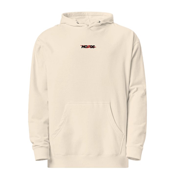 Mozos Embroidered Hoodie - Bone product image (1)
