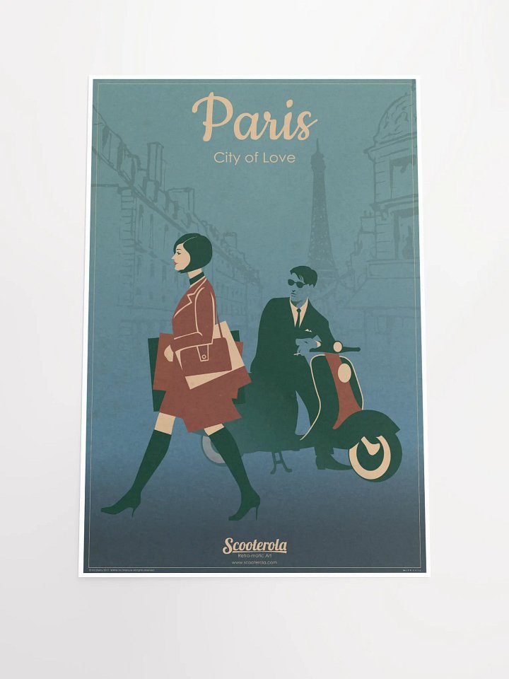 SC170808 Paris City of Love Poster product image (1)