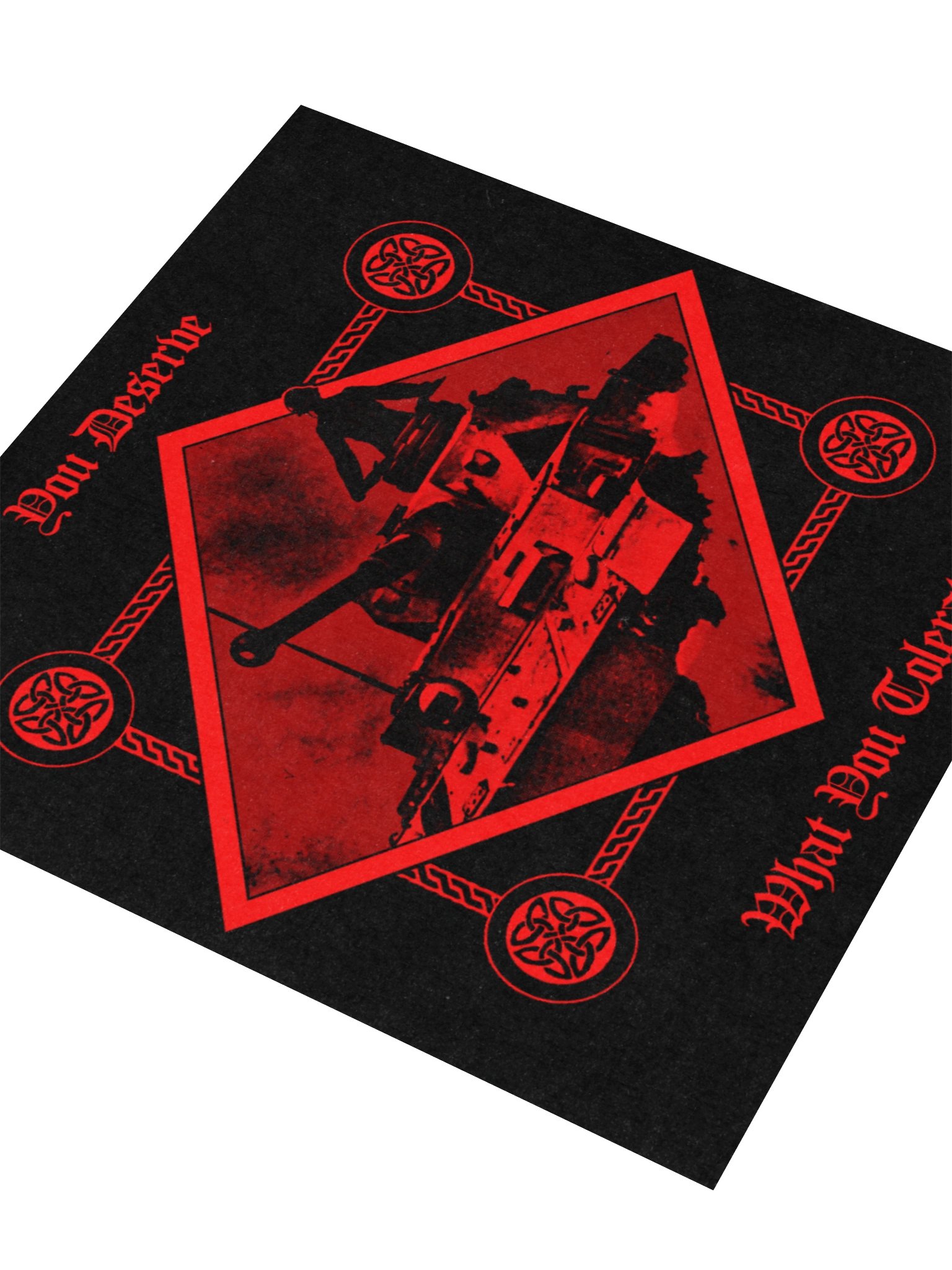 INTOLERANT DIVISION STICKER RED product image (8)