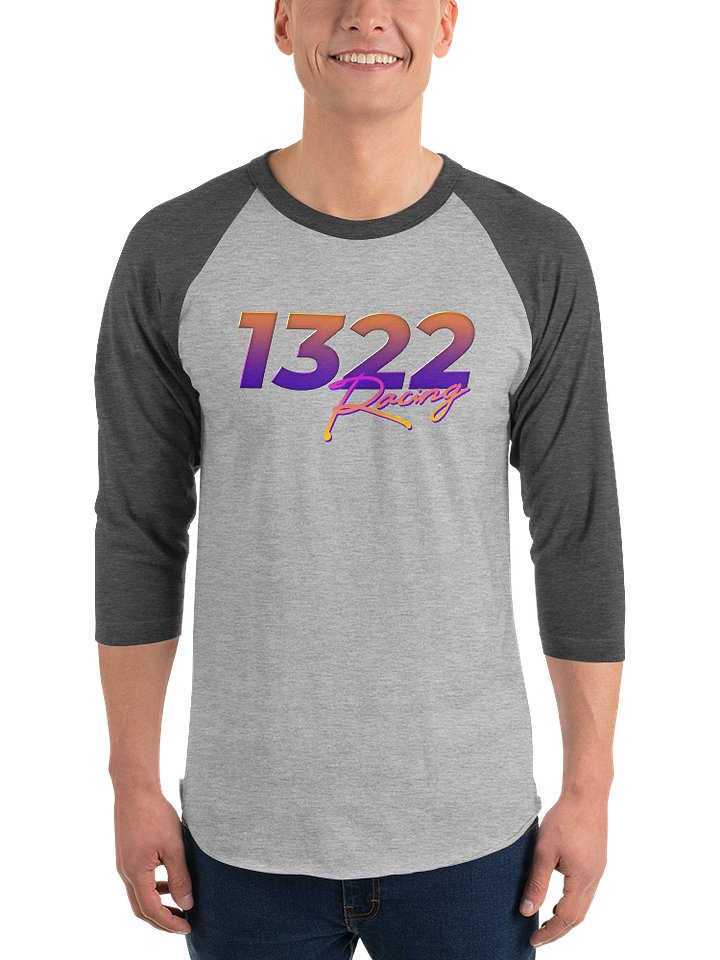 1322 Racing Baseball Tee product image (2)