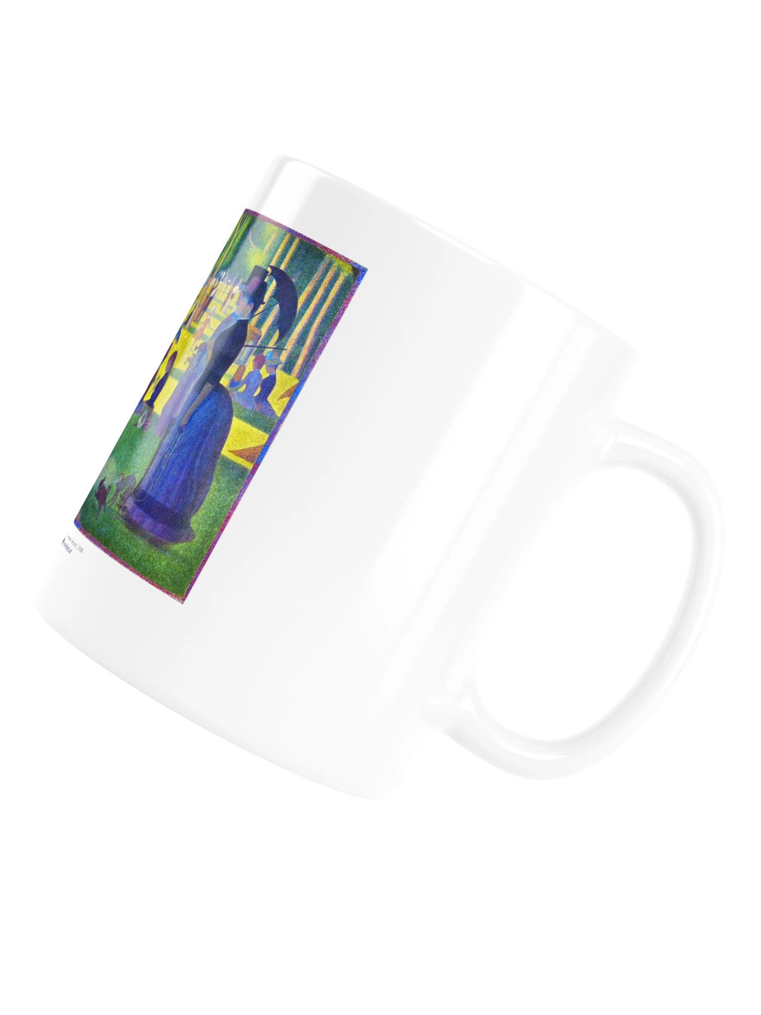 A Sunday Afternoon on the Island of La Grande Jatte — White Mug product image (6)