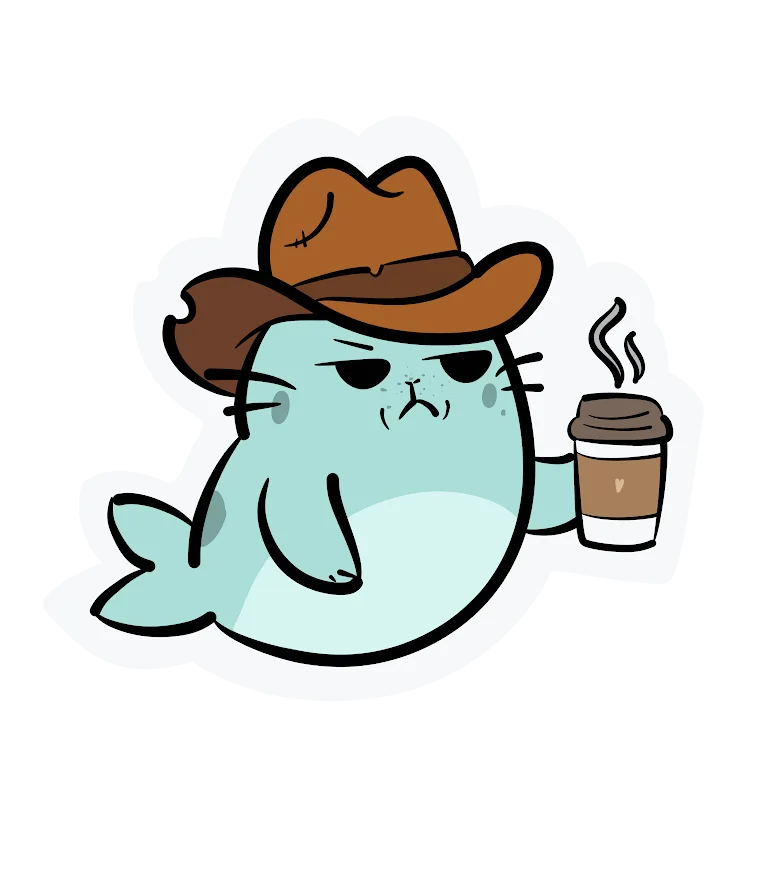 Cowboy-Sticker product image (1)