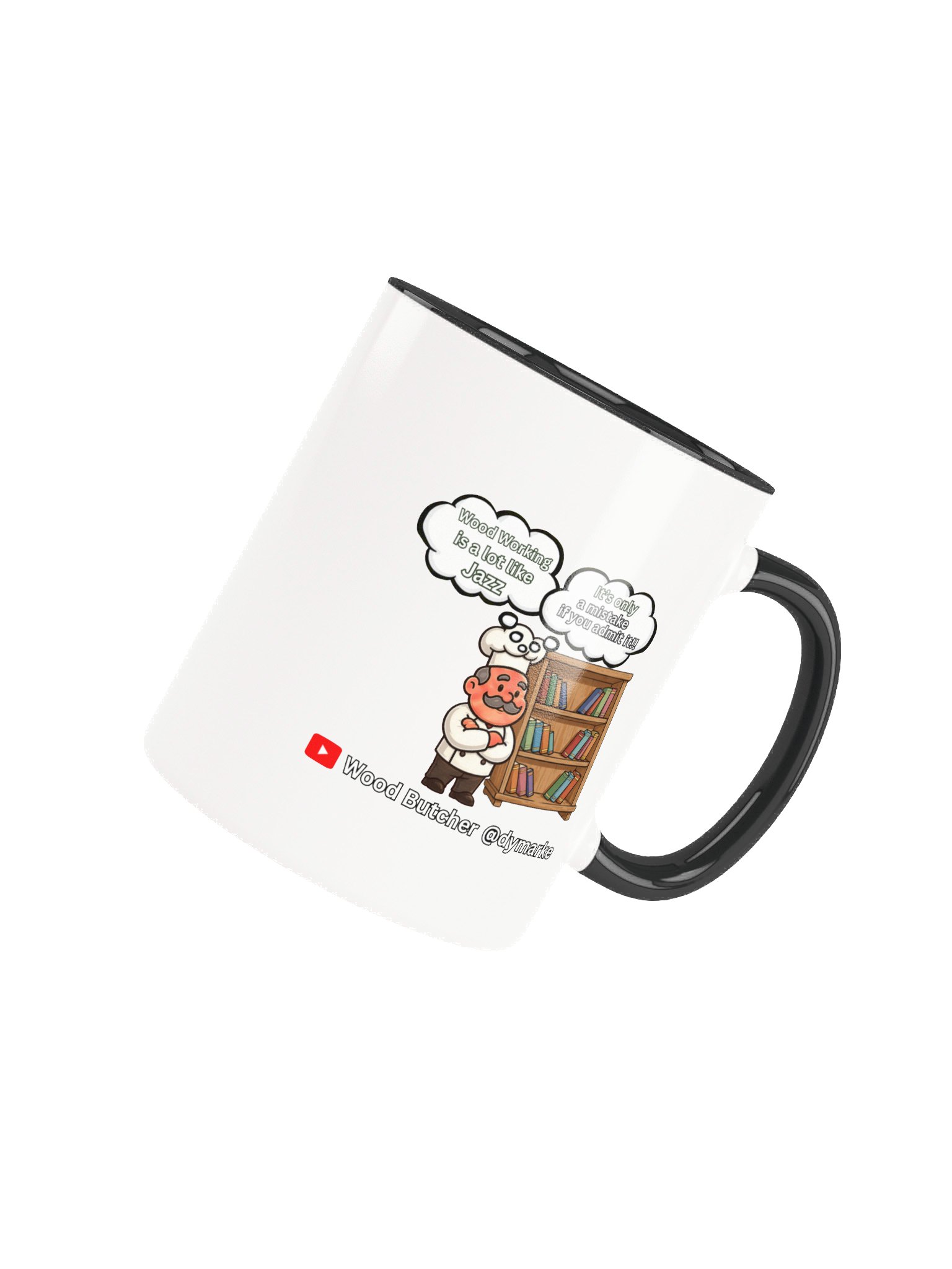 Wood Butcher gets philosophical Mug product image (69)
