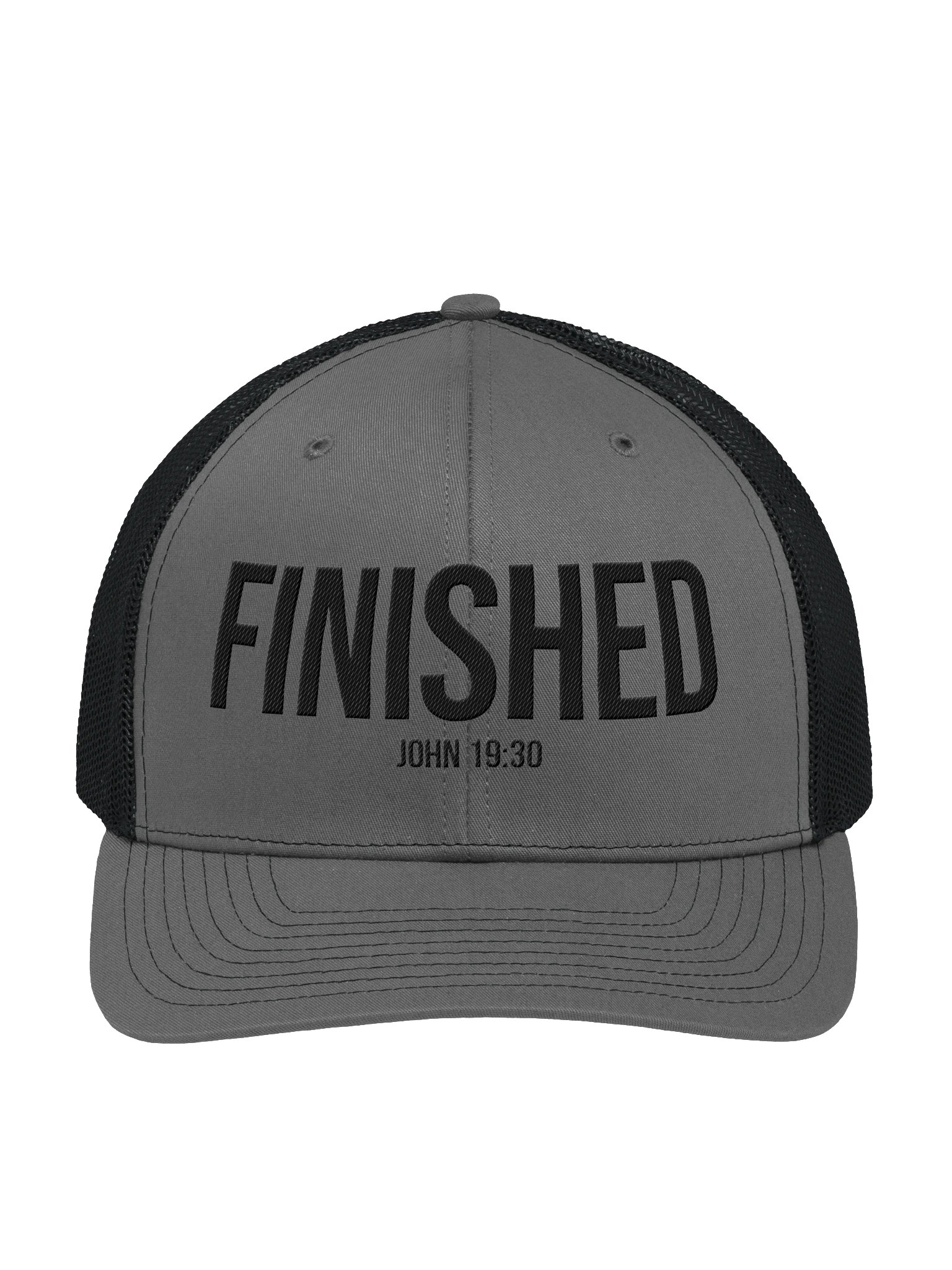 FINISHED HAT - Richardson - Gray/Black product image (1)