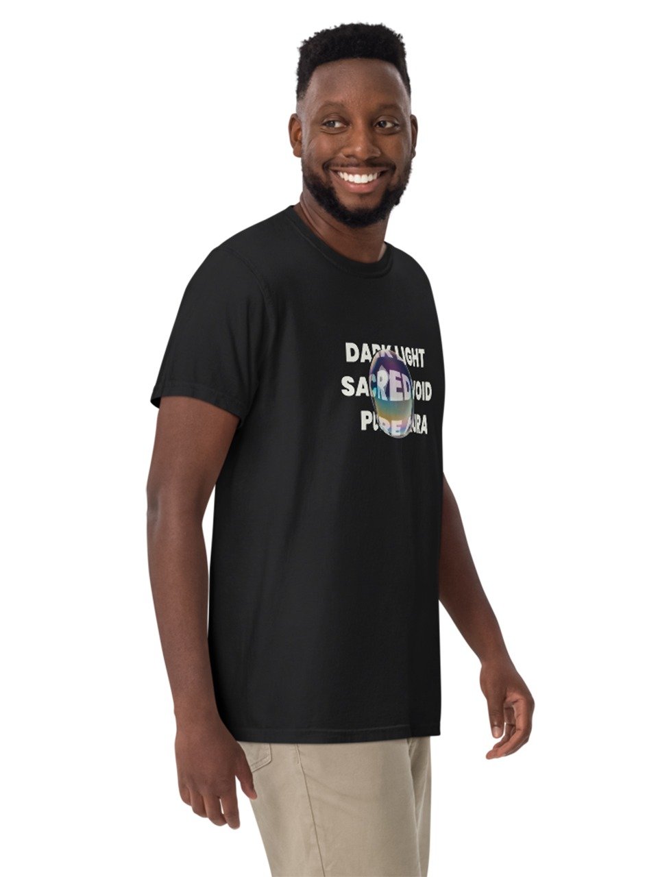 Dark Light Sacred Void Pure Aura Comfort Colors 1717 Unisex Heavyweight T-shirt product image (4)