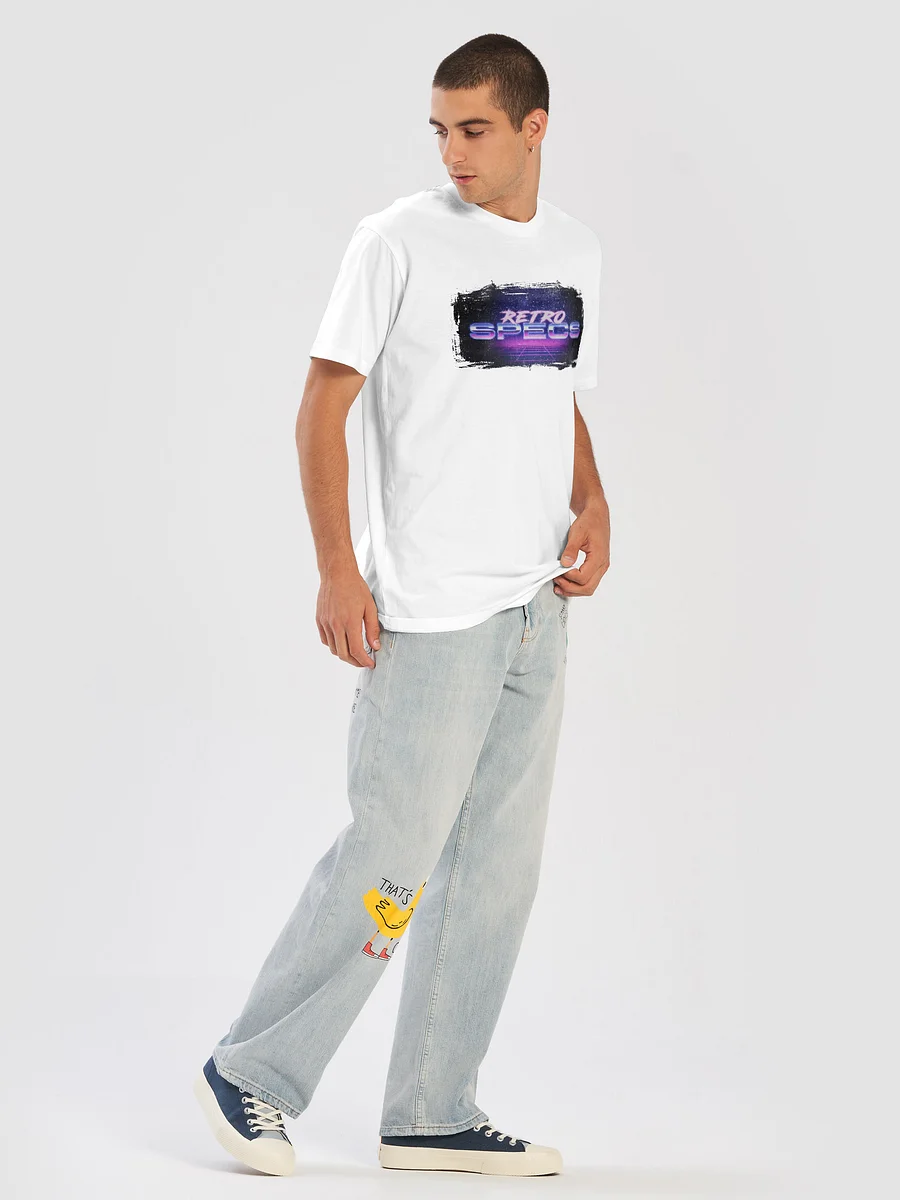 RETRO SPECS: Title Art Shirt (WHITE) product image (5)
