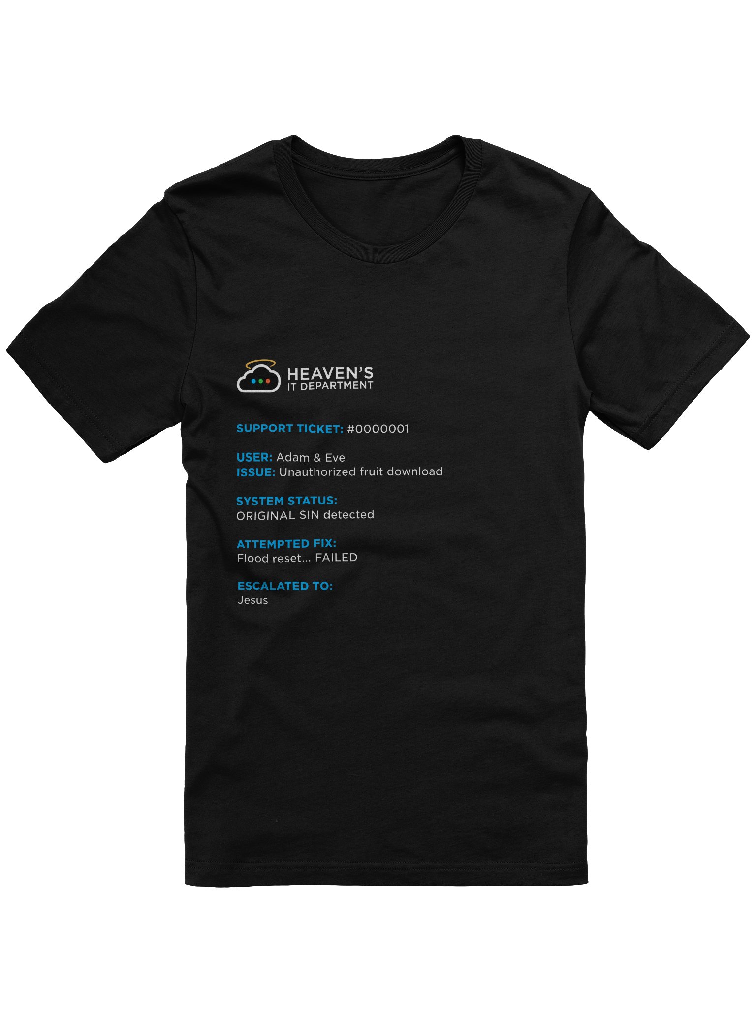 Heaven's IT Dept. - Support Ticket product image (1)