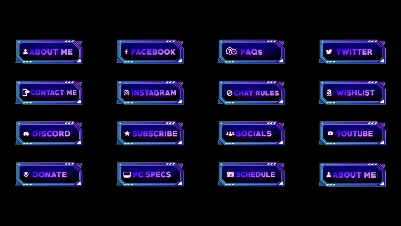 Robust Tech Twitch Panels product image (2)