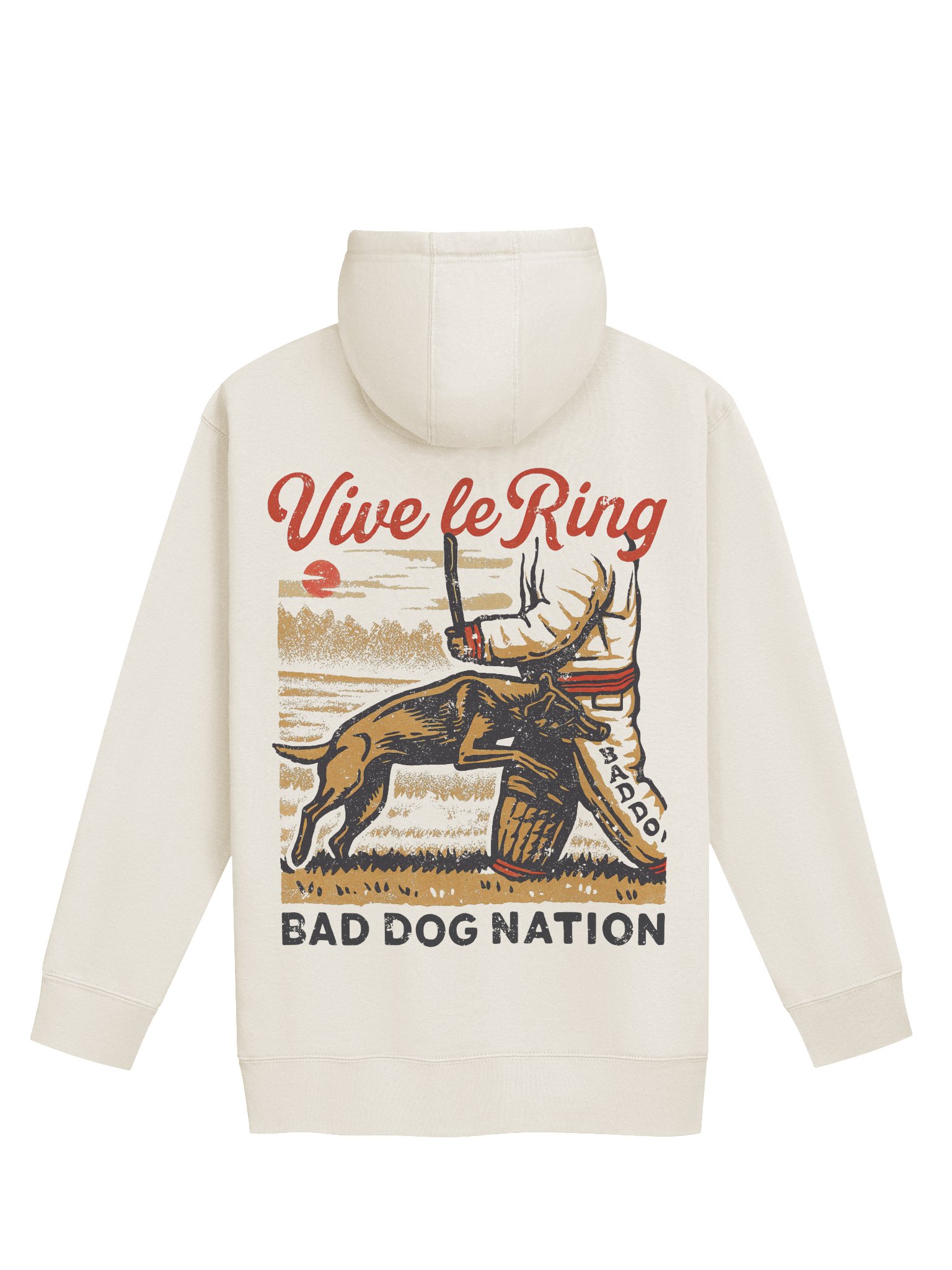 Vive le Ring Vintage - French Ring - Premium Adult Unisex Hoodie product image (1)