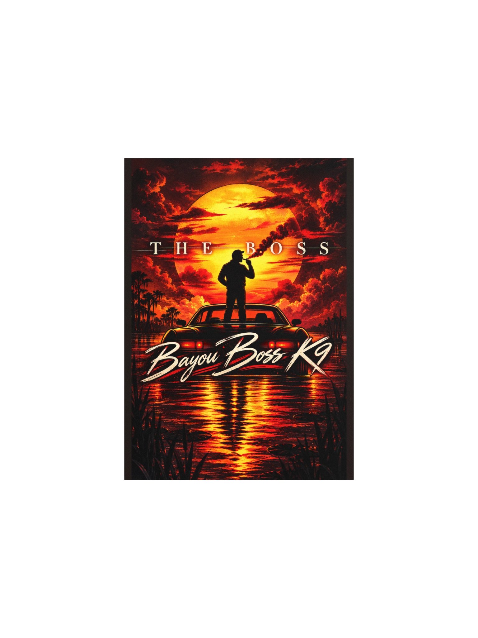 The Boss — Bayou Boss K9 Art Poster product image (1)