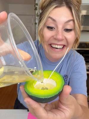 I transformed an avocado into a candle! 🥑 #avocado #candle #homedecor #diy #fyp 
