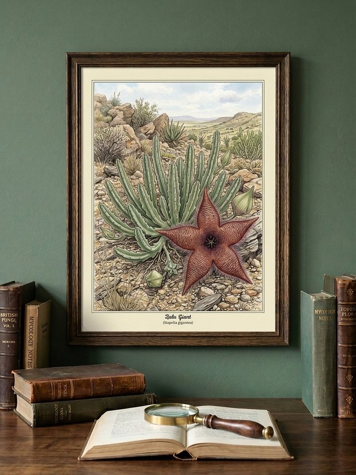Zulu Giant Desert Bloom Poster product image (2)