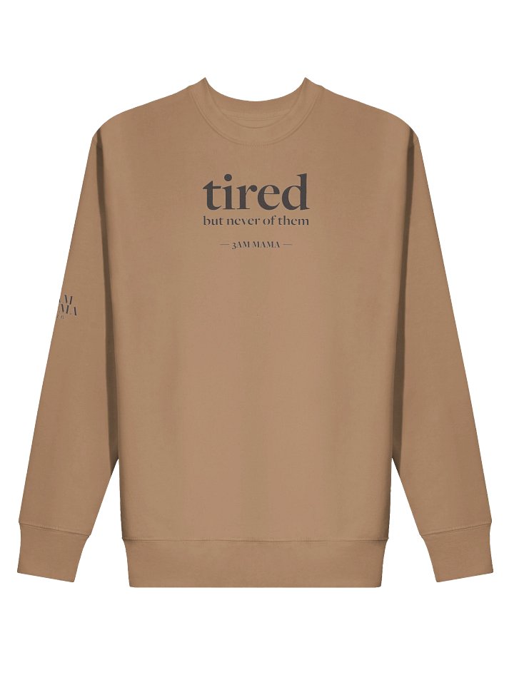 Tired Crewneck - Cappuccino product image (2)