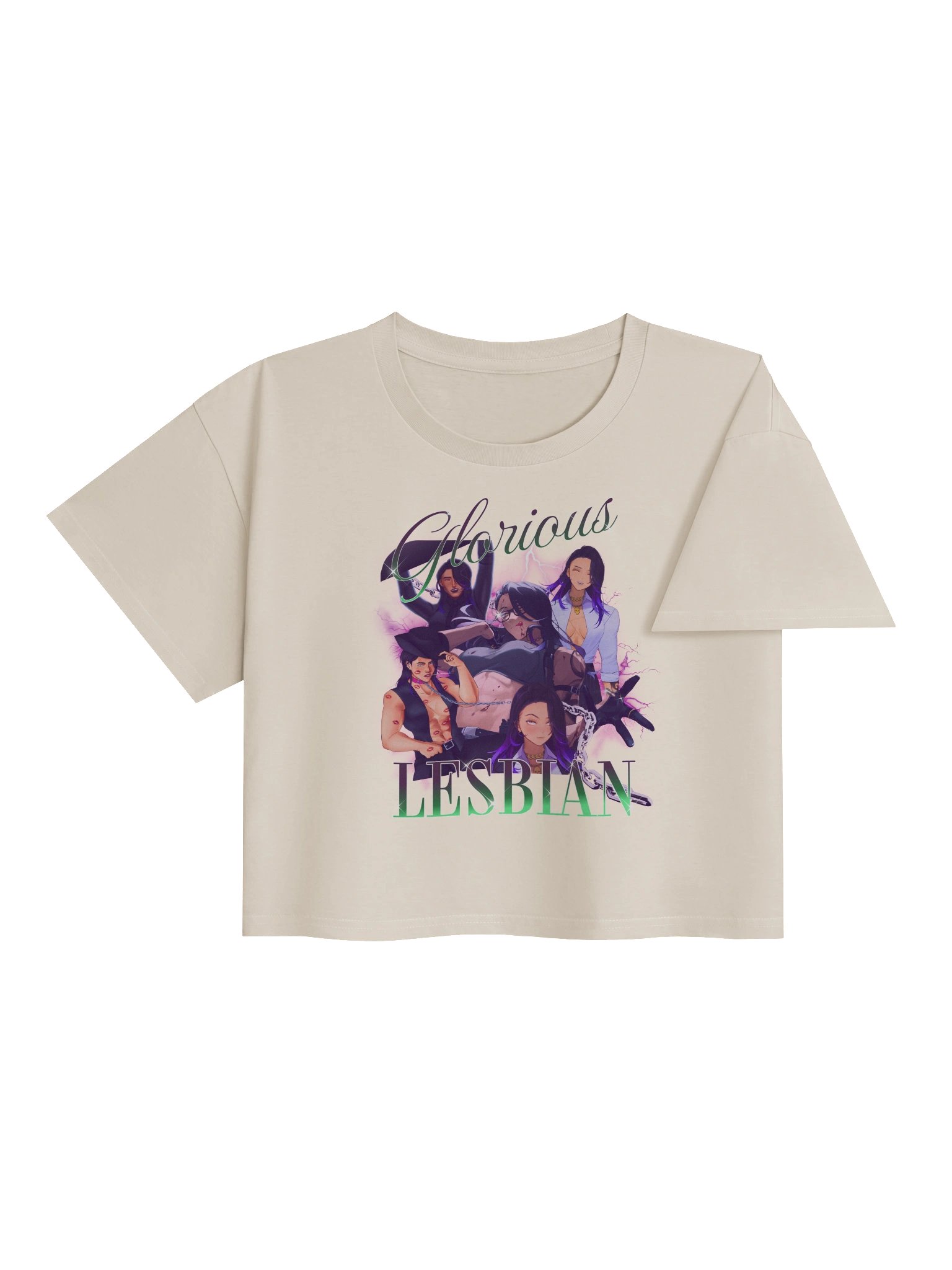 Glorious Lesbian Crop Top product image (11)