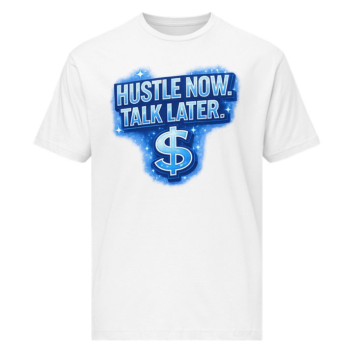 Hustle Now Talk Later Money Mindset T-Shirt product image (1)