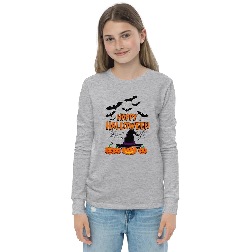 Happy Halloween Youth L/S Tee product image (1)