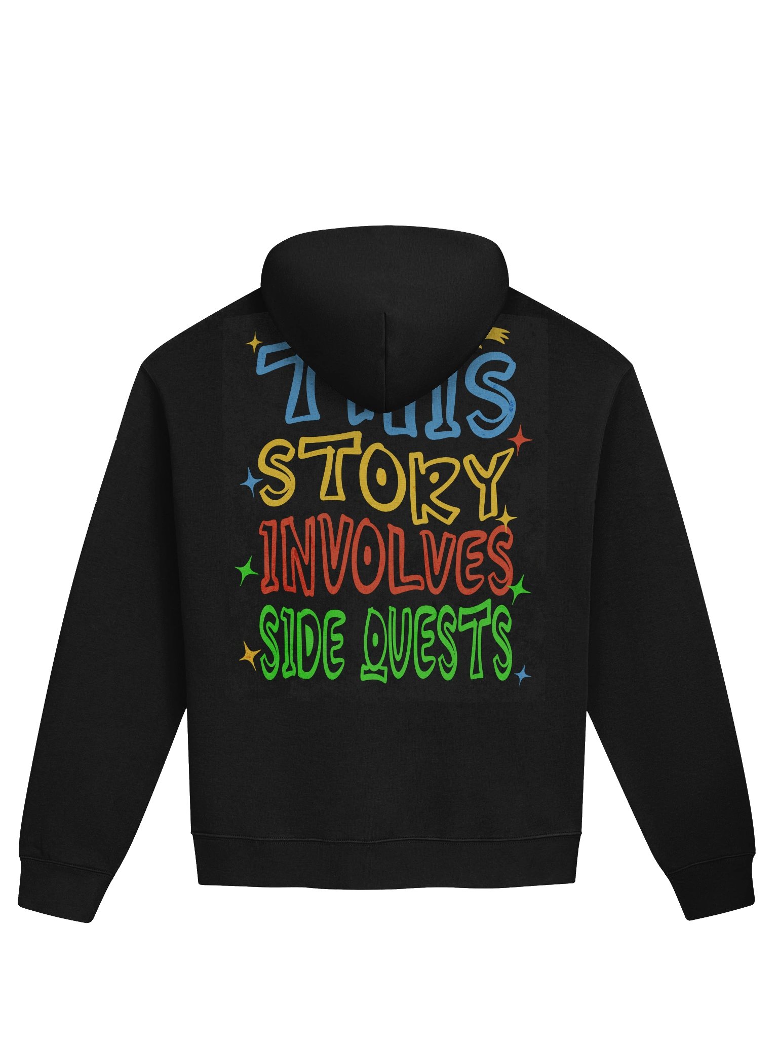 Funny Gamer Side Quest Oversized Hoodie product image (1)
