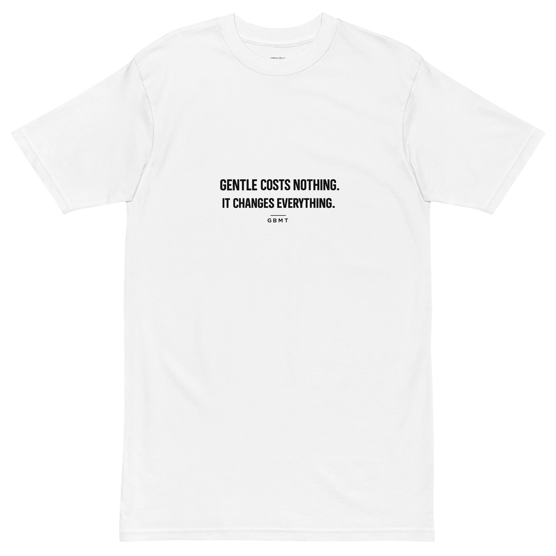 Gentle Costs Nothing. It Changes Everything. | GBMT Signature Tee product image (2)