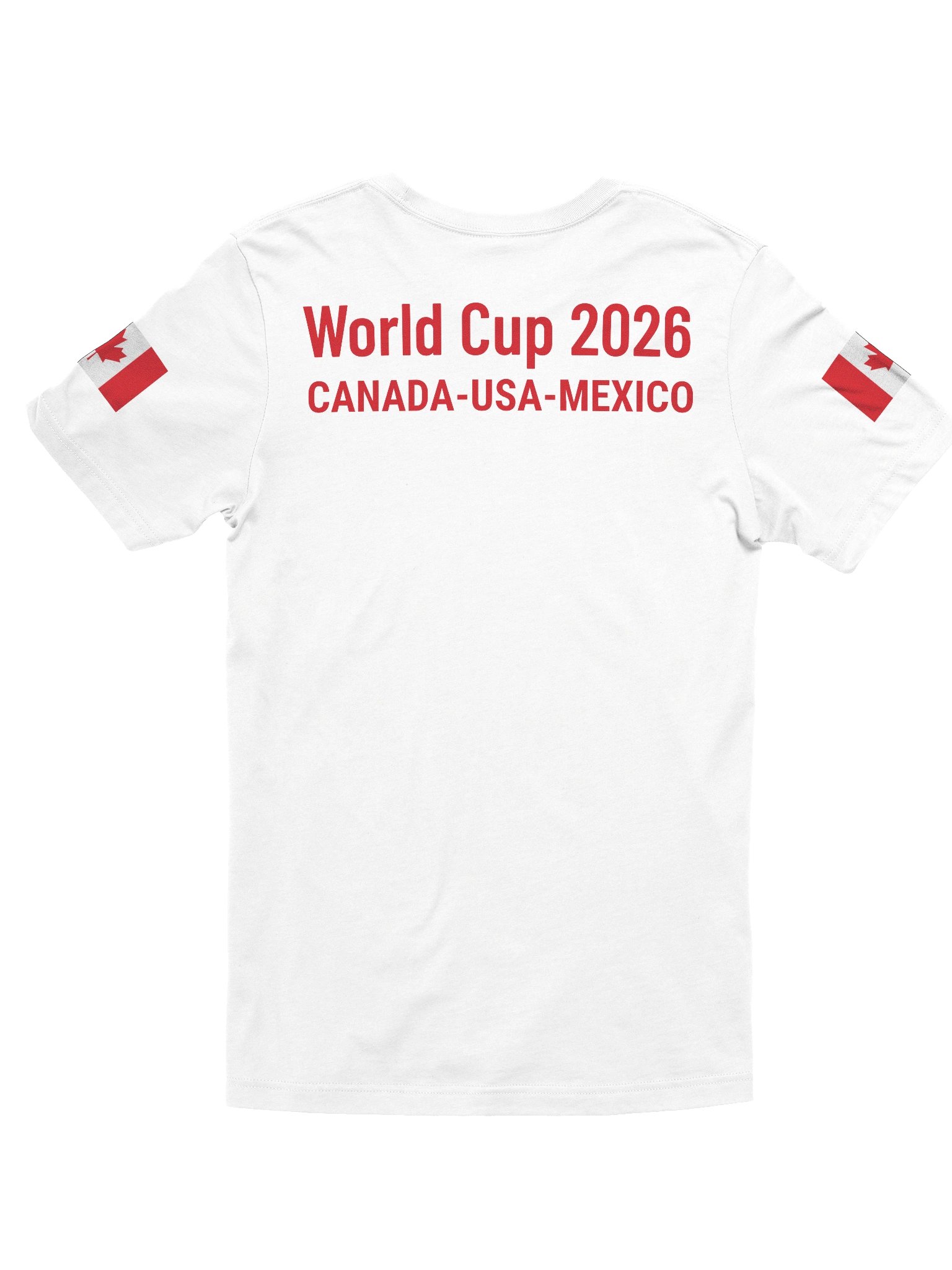 Official Canada World Cup 2026 Home T-Shirt - "Coast to Coast" Host Nation Kit product image (10)
