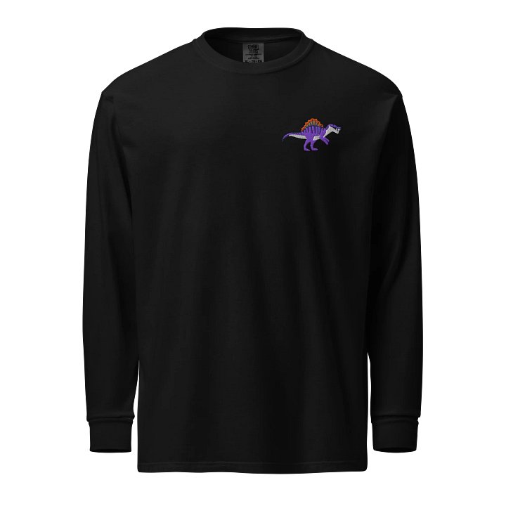 Spinosaurus Embroidered Long Sleeve T Shirt product image (1)